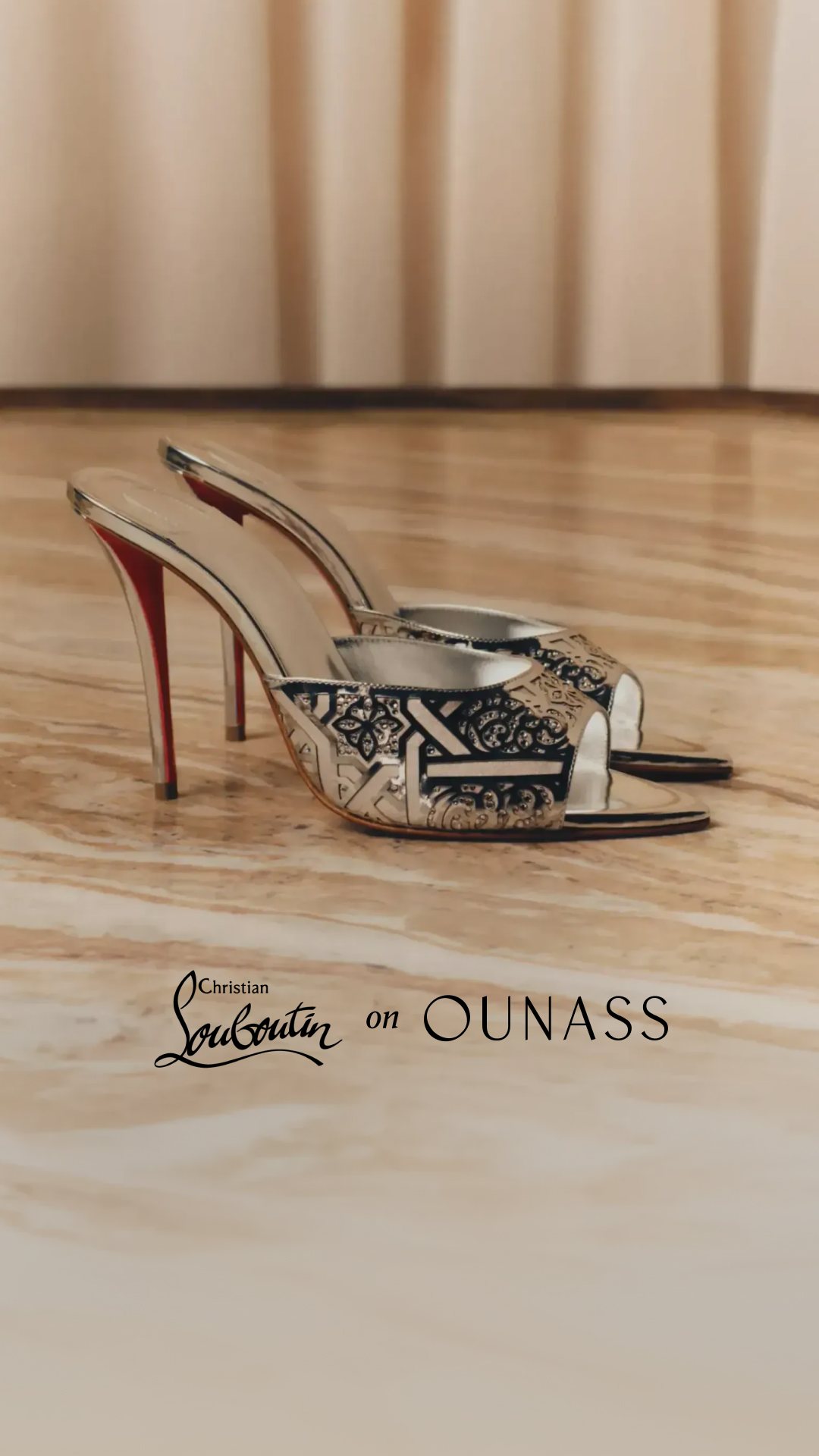 Christian Louboutin digital marketing asset